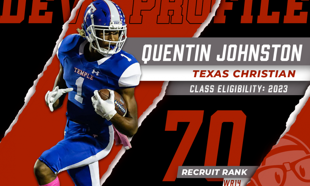 Devy Profile Quentin Johnston, WR TCU Dynasty Nerds