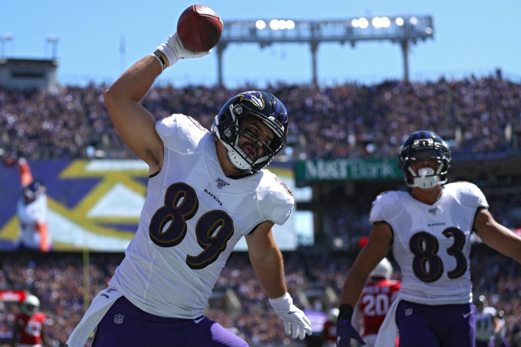 Baltimore Ravens Mark Andrews Tight Ends