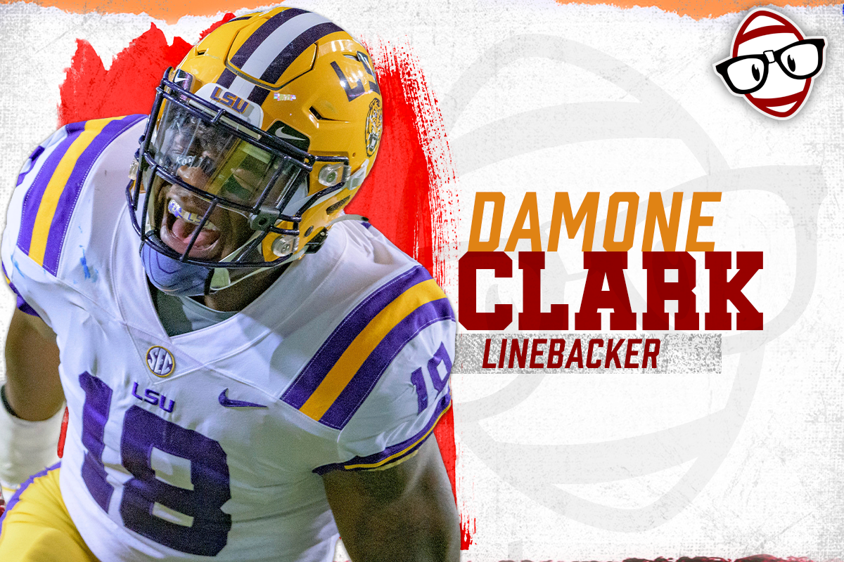 2022 NFL Draft Player Profiles: LSU LB Damone Clark - Steelers Depot