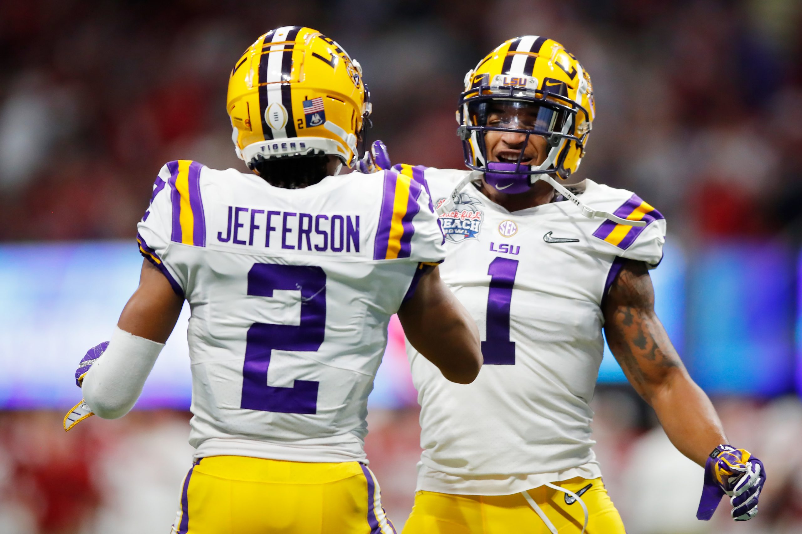 Justin Jefferson says he's more versatile than Ja'Marr Chase after