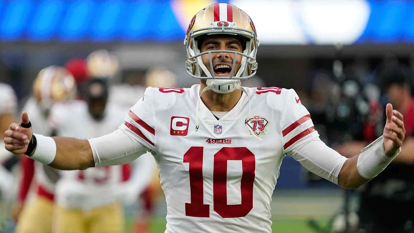 Stock up for 49ers' Jimmy Garoppolo following Aaron Rodgers news