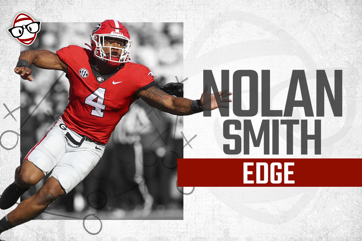 2023 NFL mock draft: Philadelphia Eagles select Georgia EDGE Nolan Smith -  Pride Of Detroit