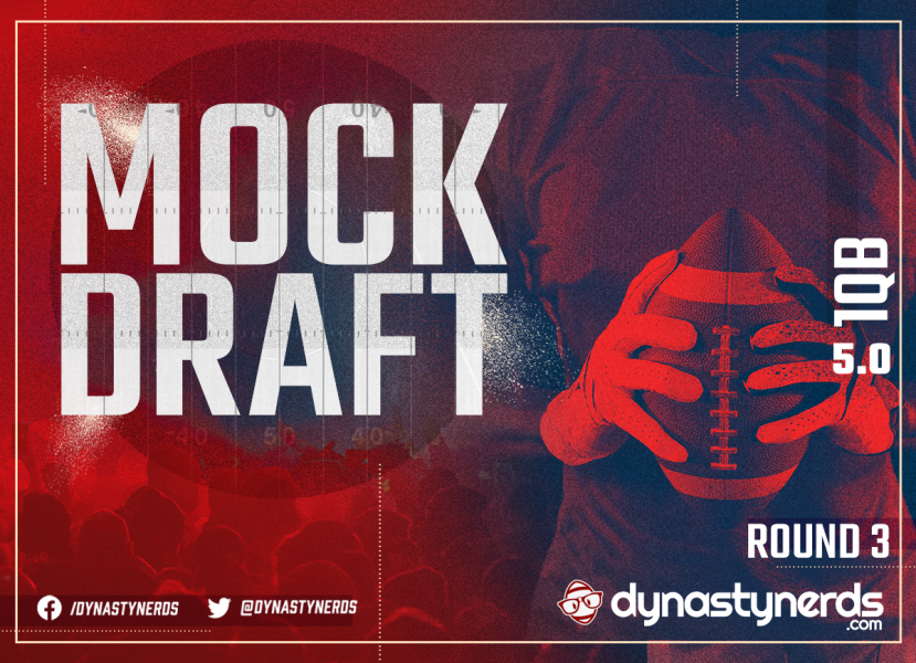 2024 1QB Rookie Mock Draft 5.0 Pre NFL Draft Round 3 Football Alliance