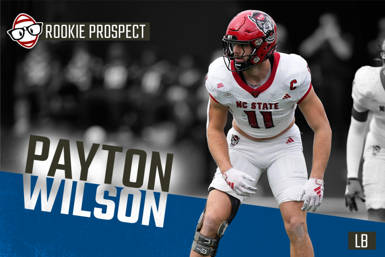 2024 IDP Rookie Profile Payton Wilson, LB Dynasty Nerds